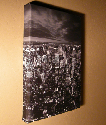 gallery wrapped canvas